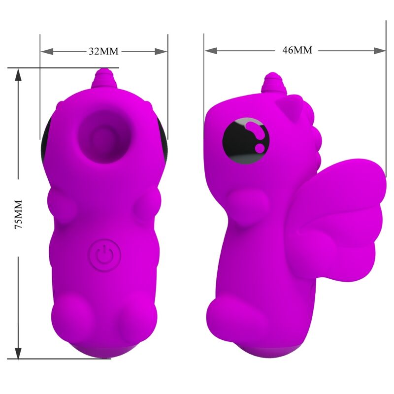 Pretty love - mini giocattoli divertenti dello stimolatore magic unicorn