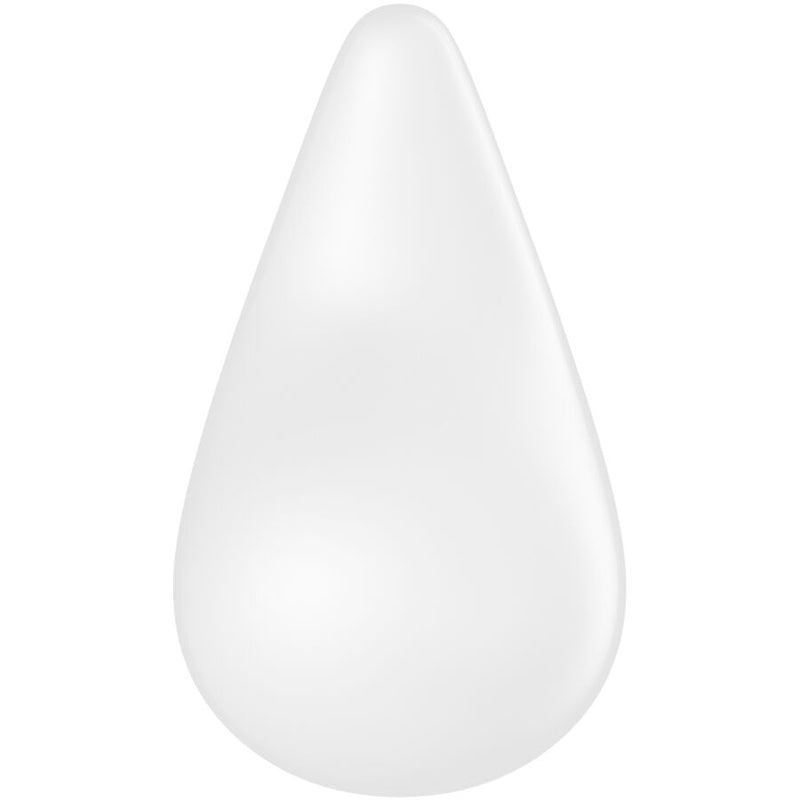 Satisfyer - vibratore goccia di rugiada lay-on bianco-3