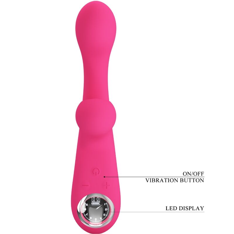 Pretty love - skylar vibratore stimolatore rosa-7