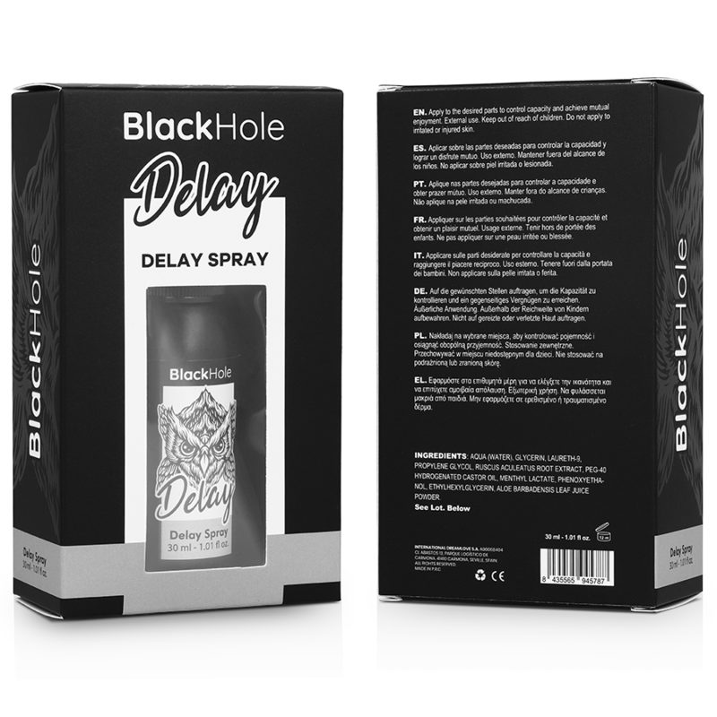 Black hole - spray ritardante study forte 30 ml-6