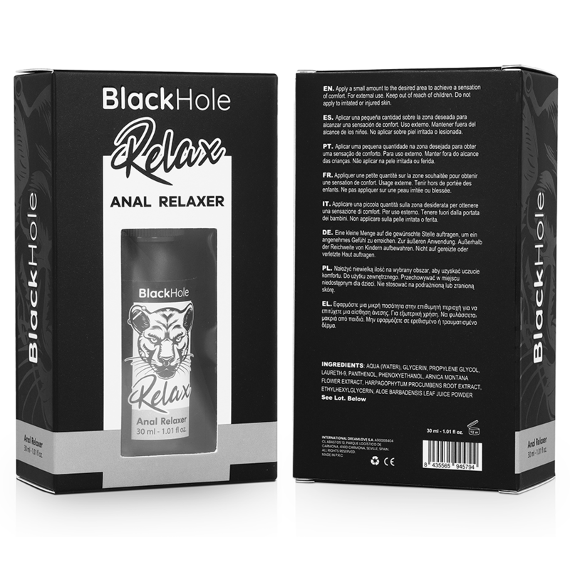 Black hole - rilassante anale spray explorer 30 ml-6