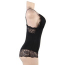 Subblime - orsacchiotto con dettagli in pizzo floreale nero l/xl-6