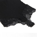 Subblime - orsacchiotto con dettagli in pizzo floreale nero l/xl-9