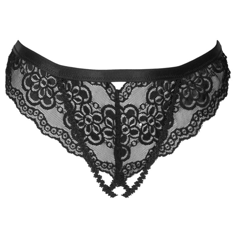 Livco corsetti fashion - panty oksurin senza cavallo nero-2