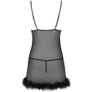 Livco corsetti fashion - set zerunam babydoll + perizoma nero-3