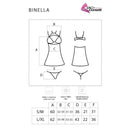 Livco corsetti fashion - set binella babydoll + perizoma nero-4