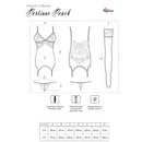 Livco corsetti fashion - set persinne pesca corsetto + slip + calze-4