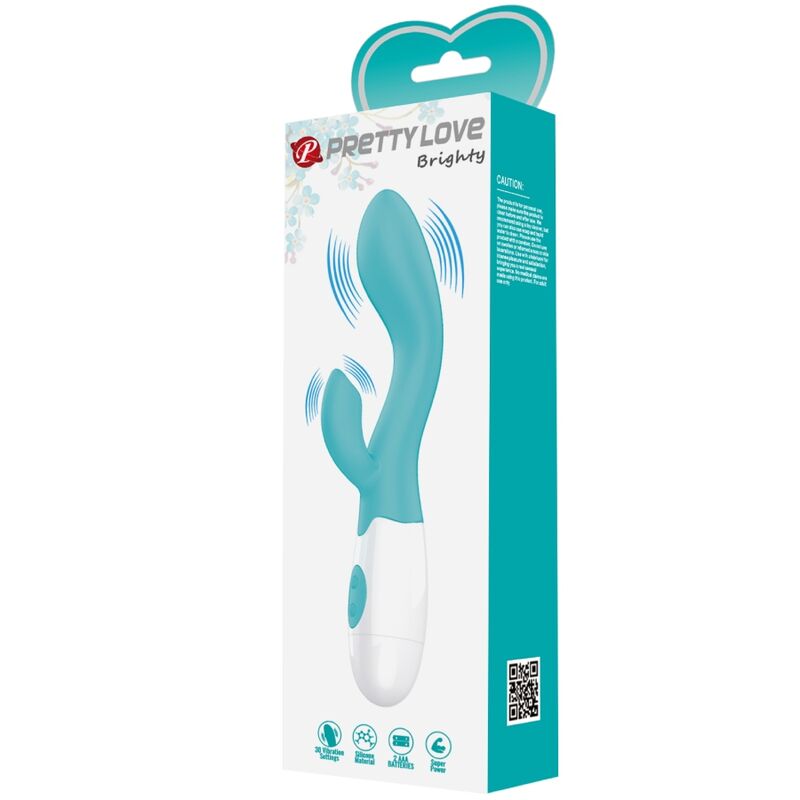 Pretty love - vibratore brighty g-spot verde acqua-9