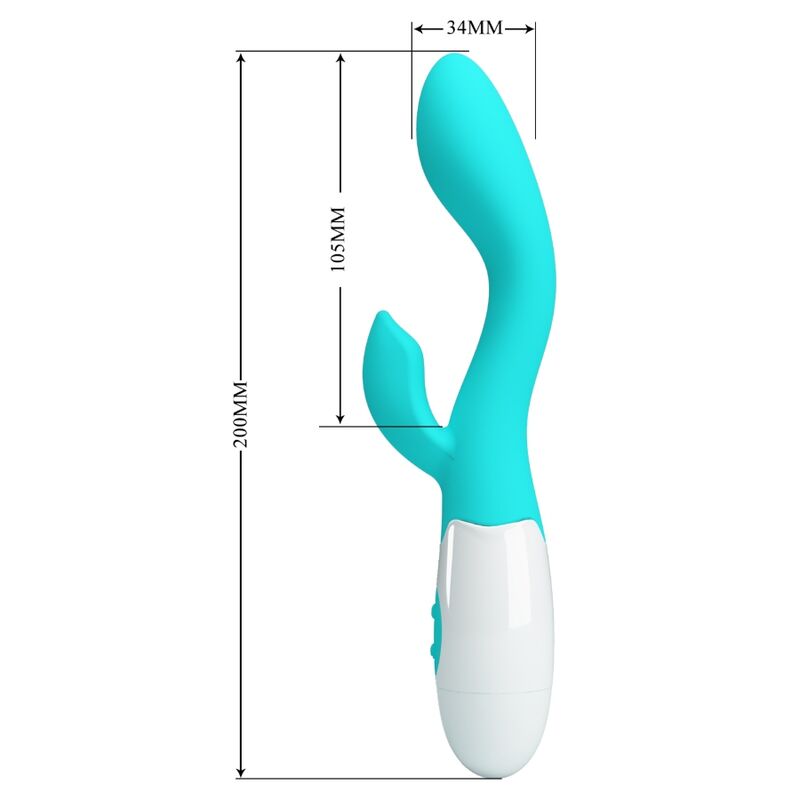 Pretty love - vibratore brighty g-spot verde acqua-6