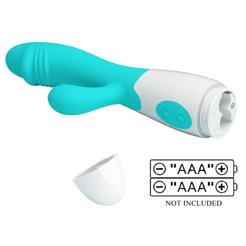 Pretty love - vibratore snappy g-spot verde acqua-7