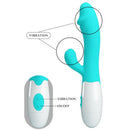 Pretty love - vibratore snappy g-spot verde acqua-6