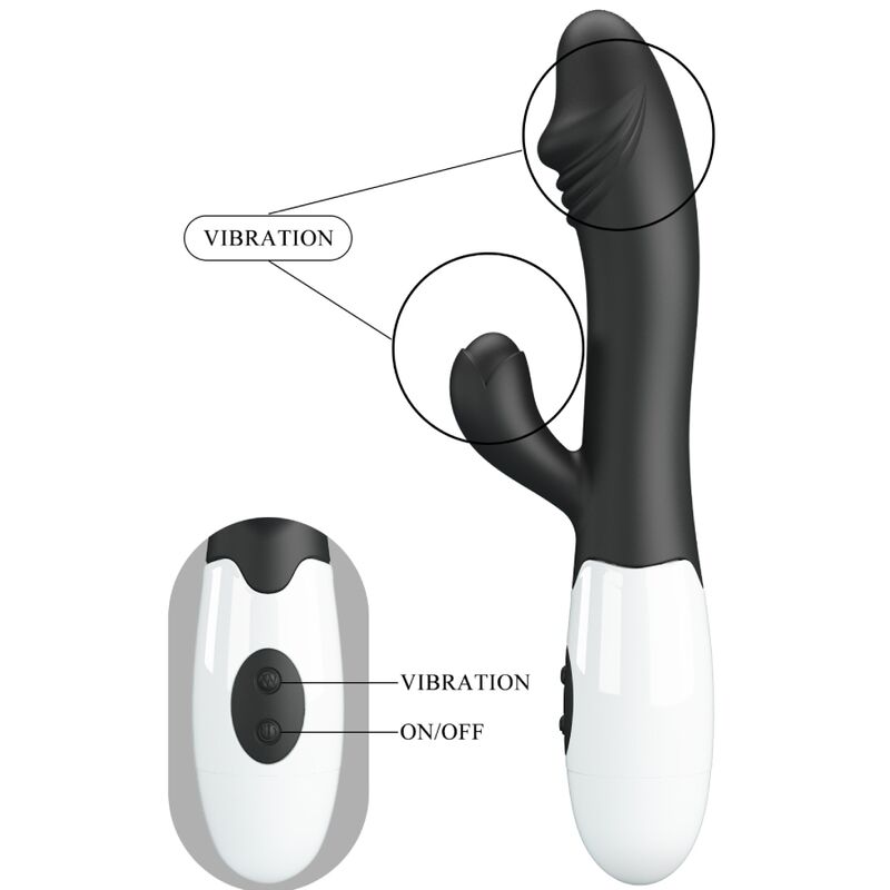 Pretty love - vibratore snappy g-spot nero-7