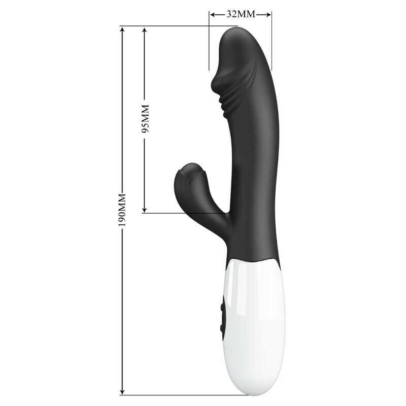 Pretty love - vibratore snappy g-spot nero-6