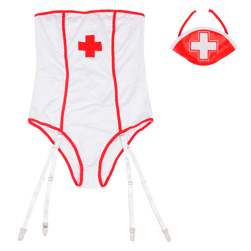 Subblime - costume da infermiera sexy con orsacchiotto s/m-5