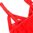Subblime - orsacchiotto con dettaglio reggerizzato petto rosso l/xl-6