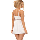 Subblime - babydoll scollo a v con dettaglio fiocco bianco l/xl-2