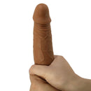 Pretty love - waldorf vibratore realistico 18 cm -o- 4 cm-4