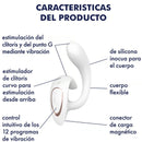 Satisfyer - g for goddess 1 vibratore coniglio bianco-3