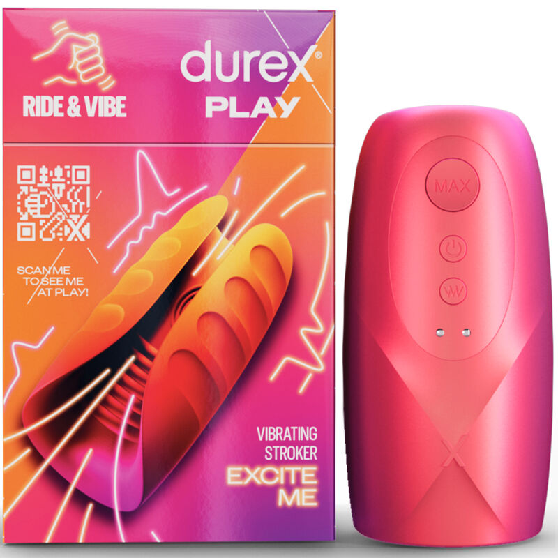 Durex - masturbatore vibratore toy ride & vibe