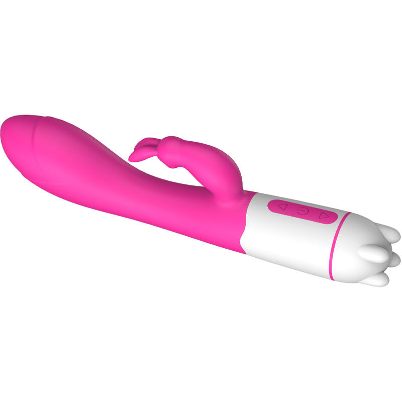 Armony - happy vibratore e stimolatore coniglio fucsia