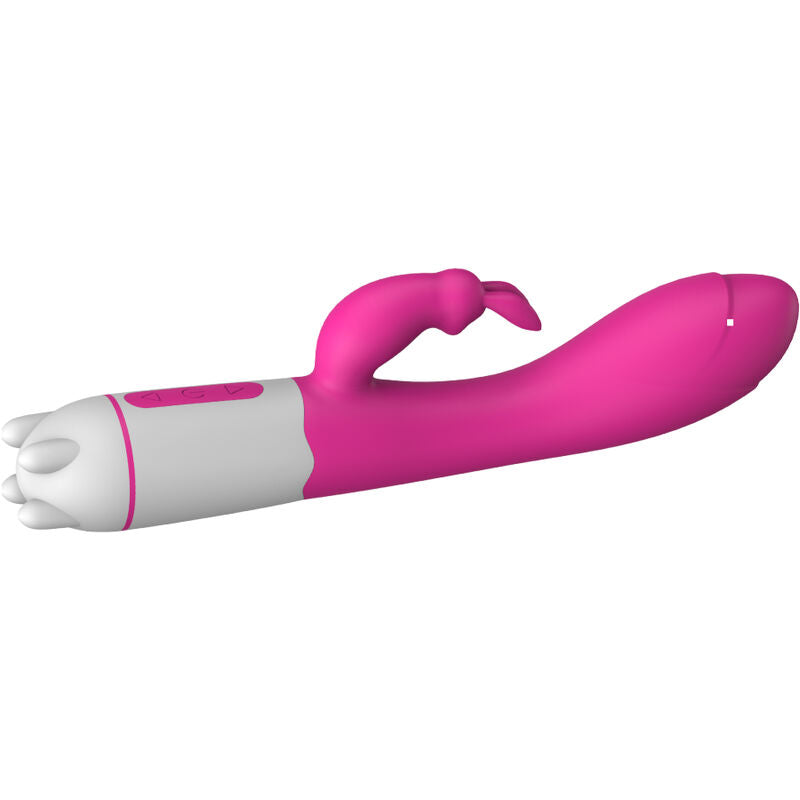 Armony - happy vibratore e stimolatore coniglio fucsia