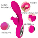 Armony - vibratore daro e stimolatore pull ring fucsia