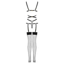 Livco corsetti fashion - thiara lc 20213 set body + calze nero l/xl-6