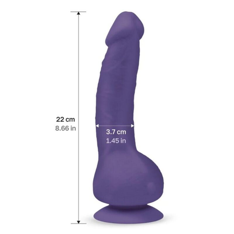 G-vibe - greal 2 vibratore realistico viola-1