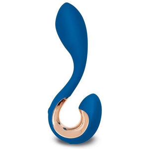 Vibratore punto g multifunzione G-vibe Gpop 2 blu indigo