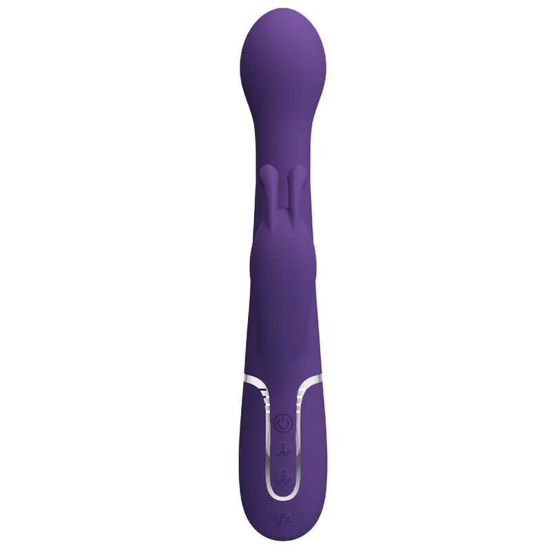 Pretty love - dejon vibratore rabbit 3 in 1 multifunzione viola-2