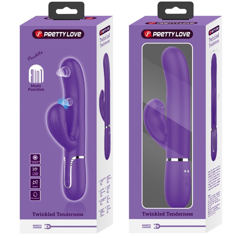 Pretty love - perlita vibratore g-spot 3 in 1 multifunzione viola-10