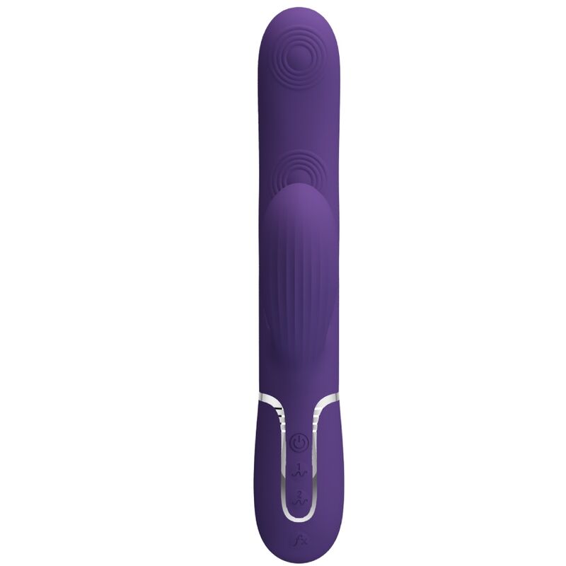 Pretty love - perlita vibratore g-spot 3 in 1 multifunzione viola-2