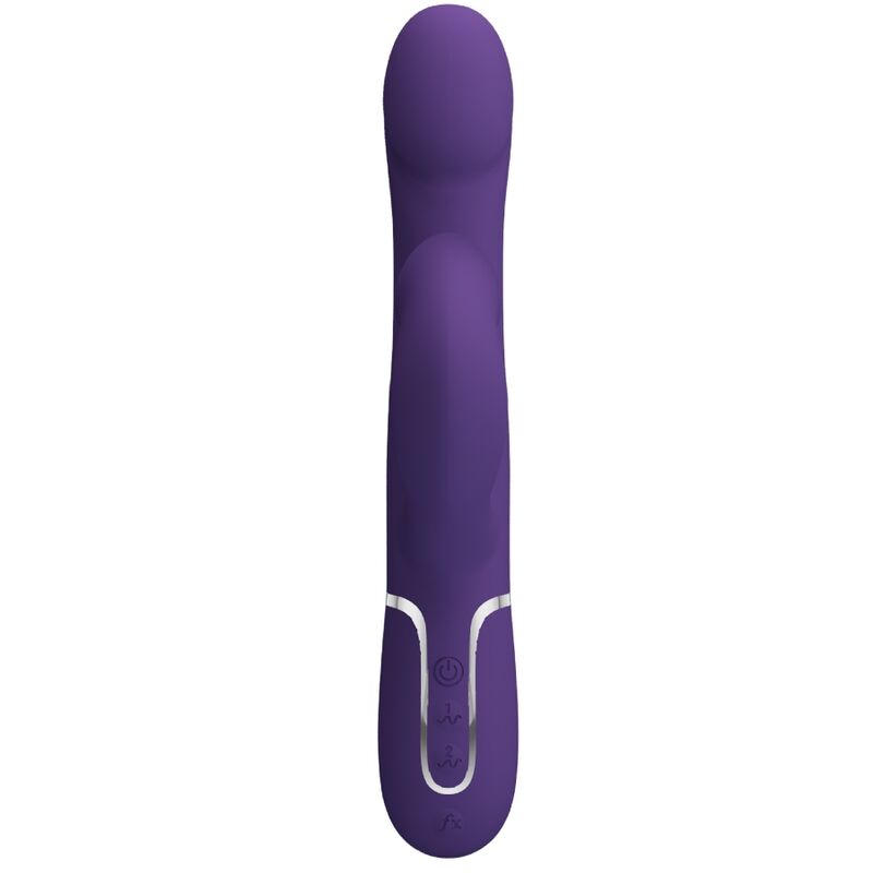 Pretty love - zalin perle vibratore coniglio 4 en 1 viola-2