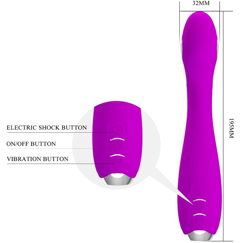 Pretty love - hector vibratore elettroshock app gratuita viola-4