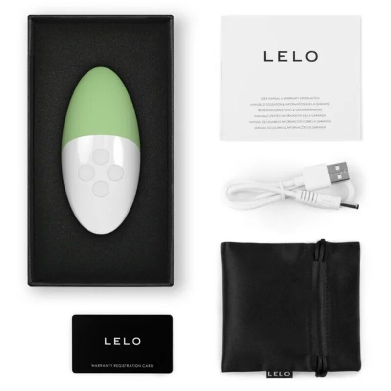 Lelo - siri 3 massaggiatore clitoride crema pistacchio-2