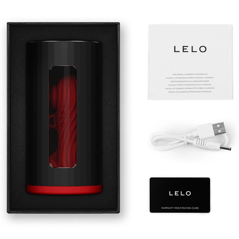 Lelo - masturbatore maschile f1s v3 rosso-3