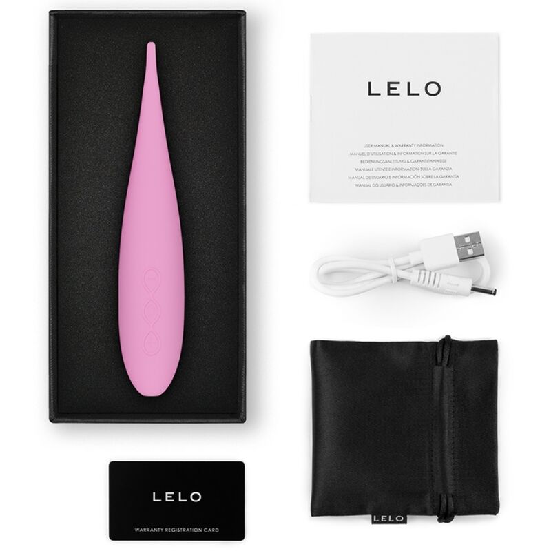 Lelo - dot travel stimolatore clitoride rosa-3