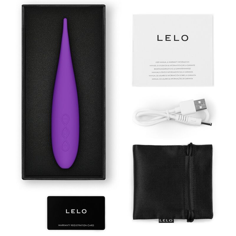 Lelo - dot travel stimolatore clitoride viola-3