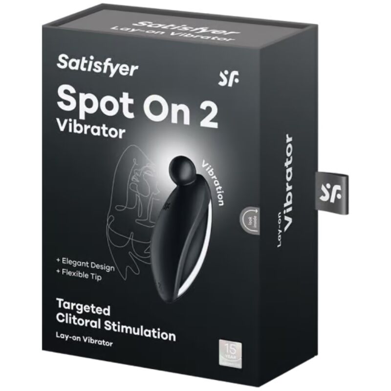 Satisfyer - spot on 2 vibratore lay-on nero-4