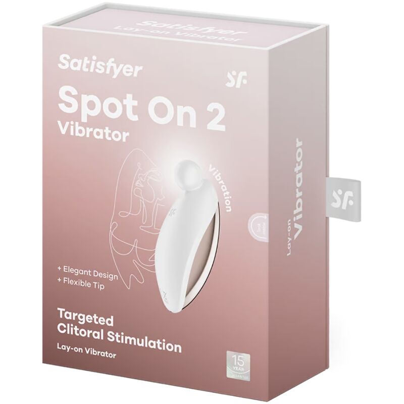 Satisfyer - spot on 2 vibratore lay-on bianco-4