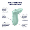 Satisfyer - exciterrr vibratore lay-on per clitoride menta