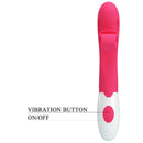 Romance - vibratore e stimolatore 30 velocitã rosa-6