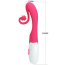 Romance - vibratore e stimolatore 30 velocitã rosa-5