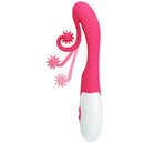 Romance - vibratore e stimolatore 30 velocitã rosa-3