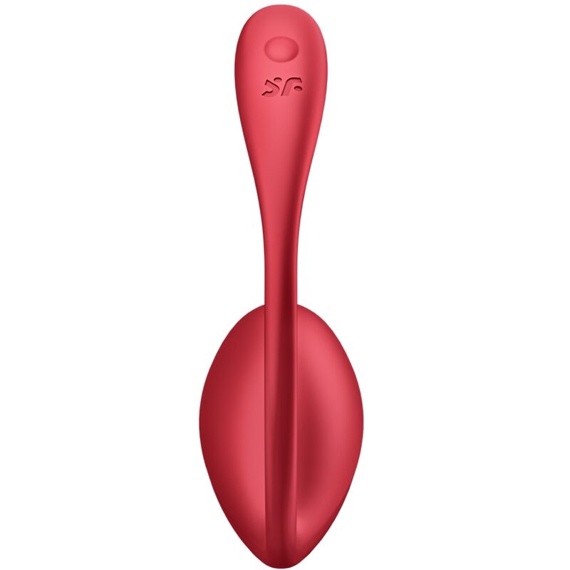 Satisfyer - shiny petal stimolatore con telecomando g-point rosso app gratuita