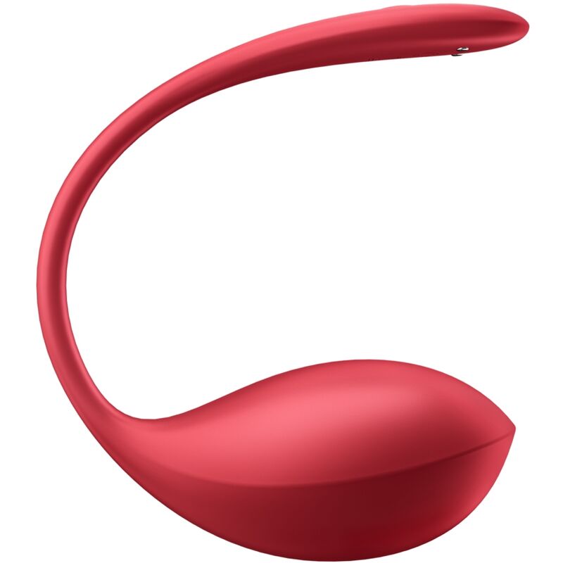 Satisfyer - shiny petal stimolatore con telecomando g-point rosso app gratuita