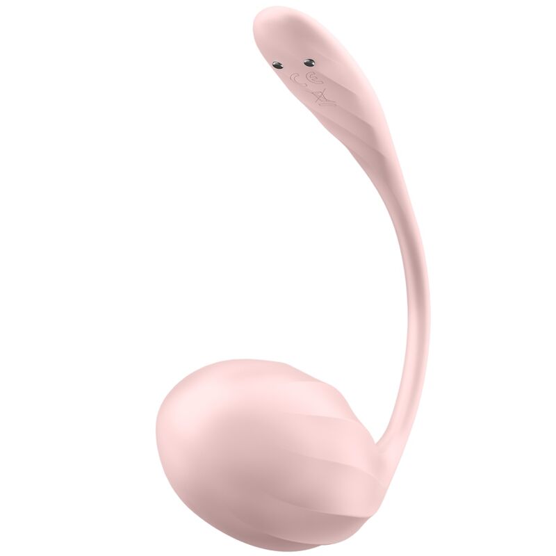 Satisfyer - ribbed petal stimolatore con telecomando g point rose app free