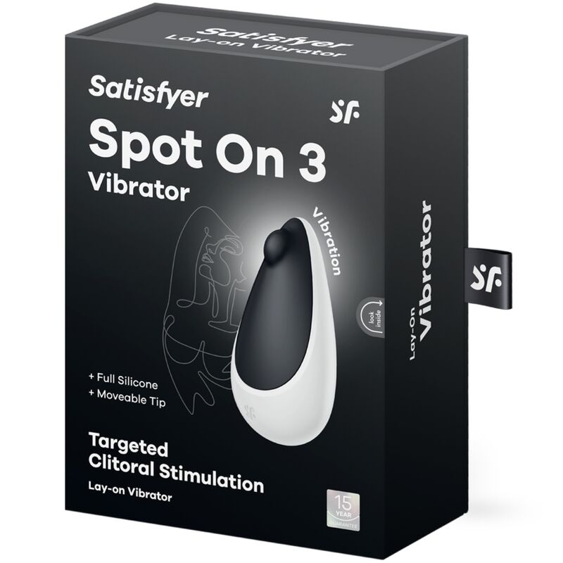 Satisfyer - spot on 3 stimolatore clitorale nero