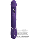 Pretty love - vibratore multifunzione kampas rabbit 3 in 1 con lingua viola-6