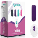 Armony - splash joline vibratore bullet in silicone telecomando 10 vibrazioni 65 x 15 cm viola